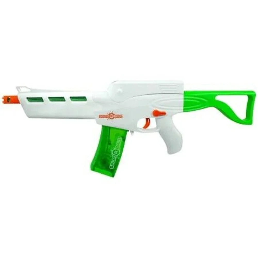 SplatRBall SRB400 Full Auto water Blaster Gun White/Green Rechargeable